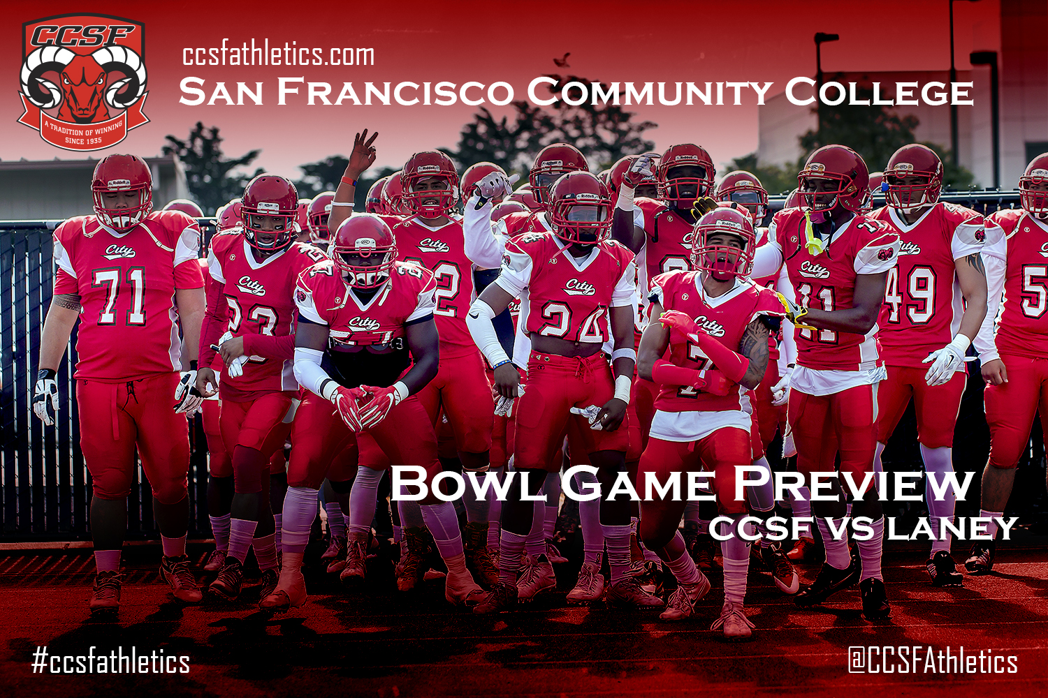 San Francisco Community College Bowl Game Preview - CCSF vs Laney